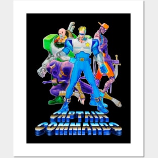 Captain commando Posters and Art